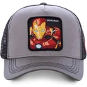 epci-curbata-gri-snapback-iro3-iron-man-marvel-comics-de-capslab