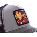 epci-curbata-gri-snapback-iro3-iron-man-marvel-comics-de-capslab