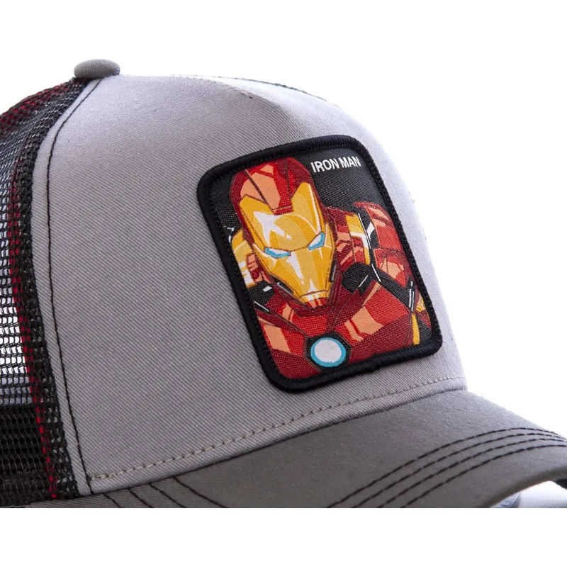 epci-curbata-gri-snapback-iro3-iron-man-marvel-comics-de-capslab