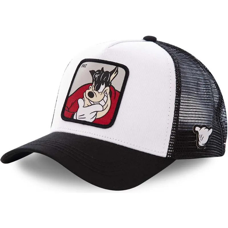epci-curbata-alb-snapback-pet2-pete-pata-de-lemn-disney-de-capslab