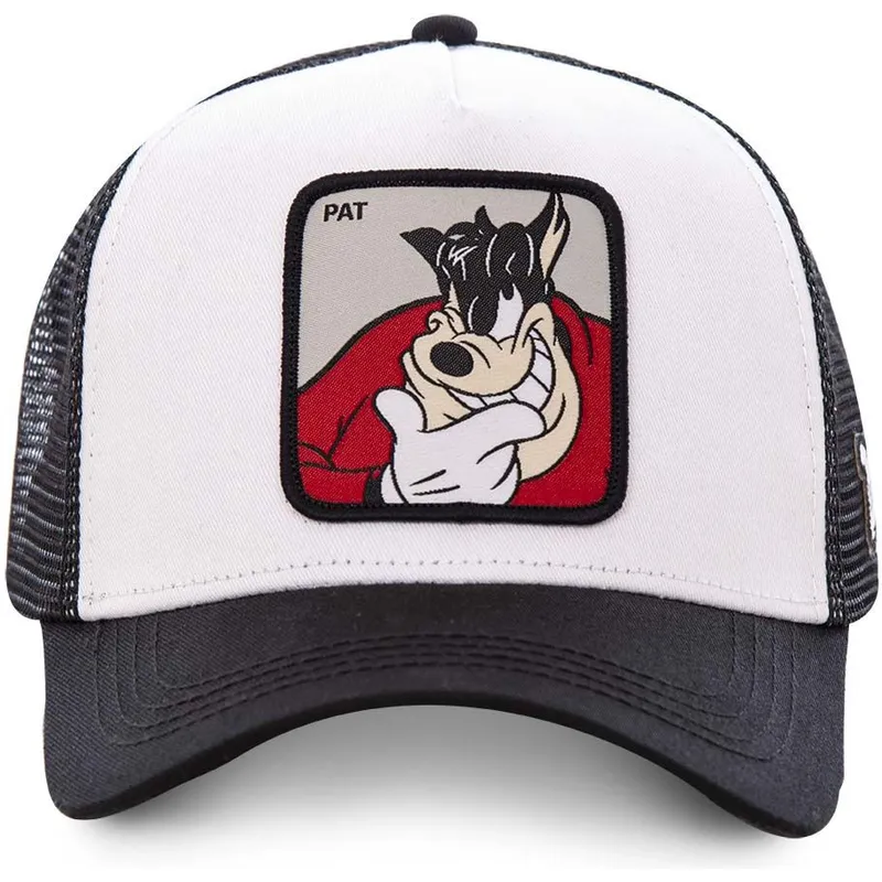 epci-curbata-alb-snapback-pet2-pete-pata-de-lemn-disney-de-capslab