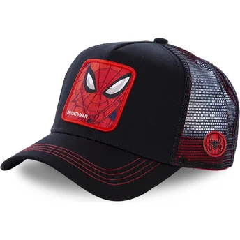 epci-curbata-negru-snapback-spi2-spider-man-marvel-comics-de-capslab