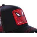 epci-curbata-negru-snapback-spi2-spider-man-marvel-comics-de-capslab