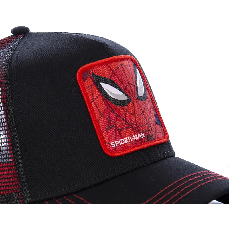 epci-curbata-negru-snapback-spi2-spider-man-marvel-comics-de-capslab