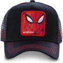 epci-curbata-negru-snapback-spi2-spider-man-marvel-comics-de-capslab