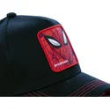 epci-curbata-negru-snapback-spi3-spider-man-marvel-comics-de-capslab