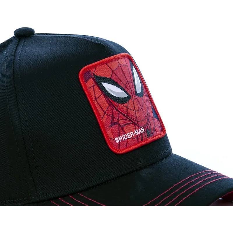 epci-curbata-negru-snapback-spi3-spider-man-marvel-comics-de-capslab