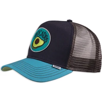 Cap curbată navy blue snapback de Djinns