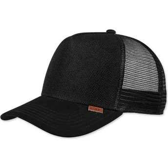 Cappellino trucker nero Suelin di Djinns