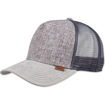 Șepci curbată gri snapback Suelin de Djinns