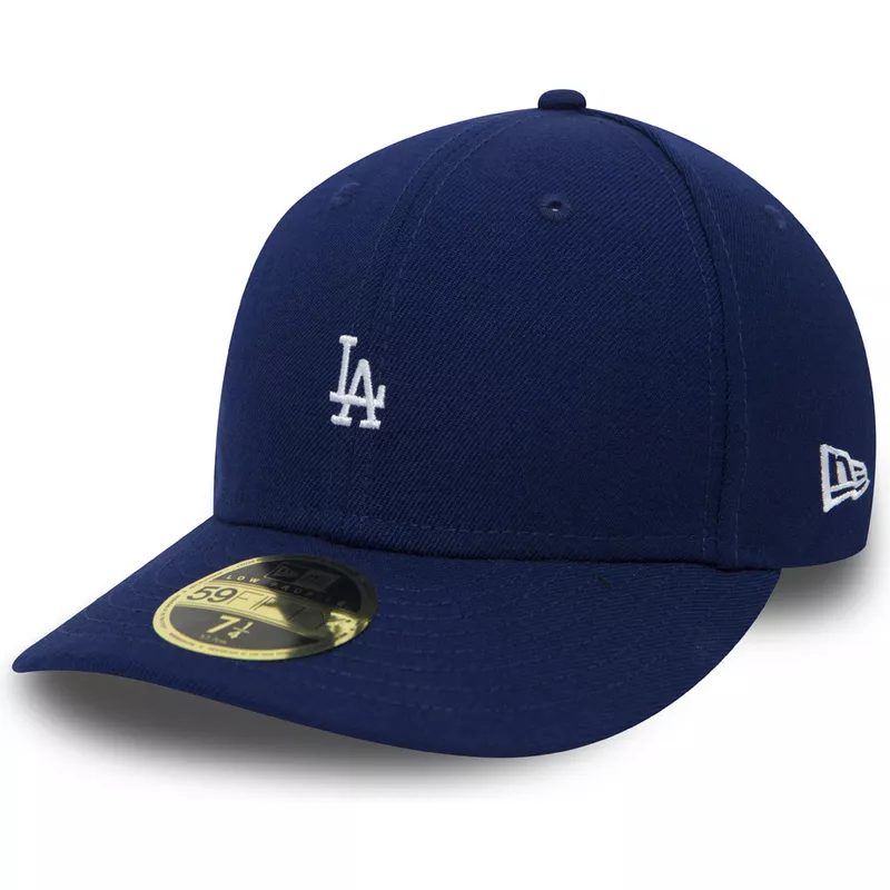 Gorra plana gris ajustada 59FIFTY Essential de Los Angeles Dodgers MLB de  New Era