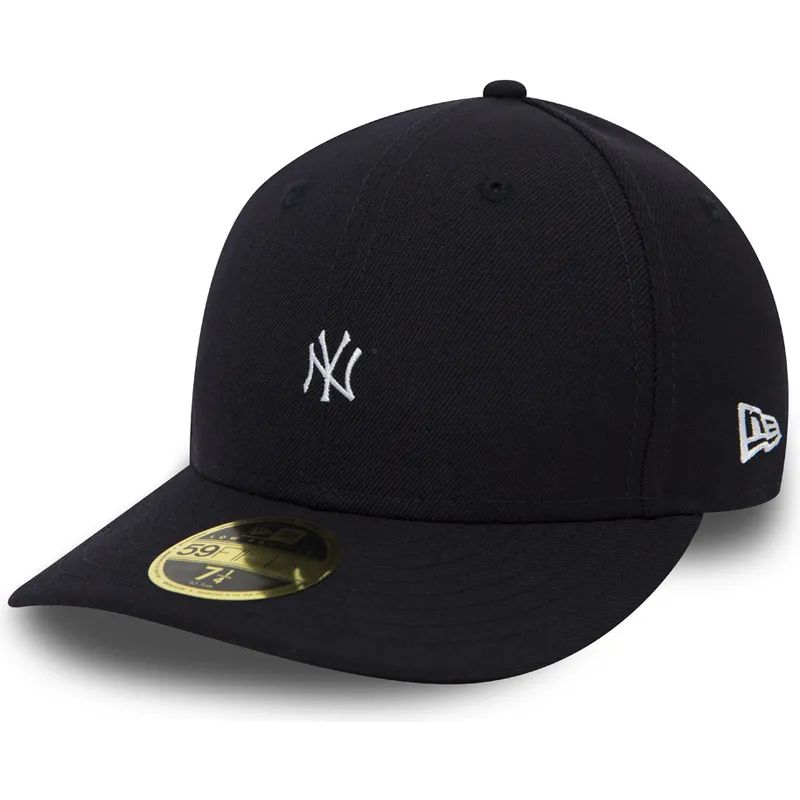 epci-plata-negru-fitted-59fifty-low-profile-mini-de-new-york-yankees-mlb-de-new-era