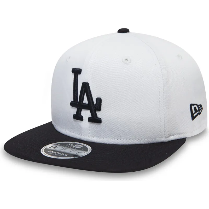 epci-plata-alb-snapback-pentru-copii-9fifty-contrast-crown-de-los-angeles-dodgers-mlb-de-new-era