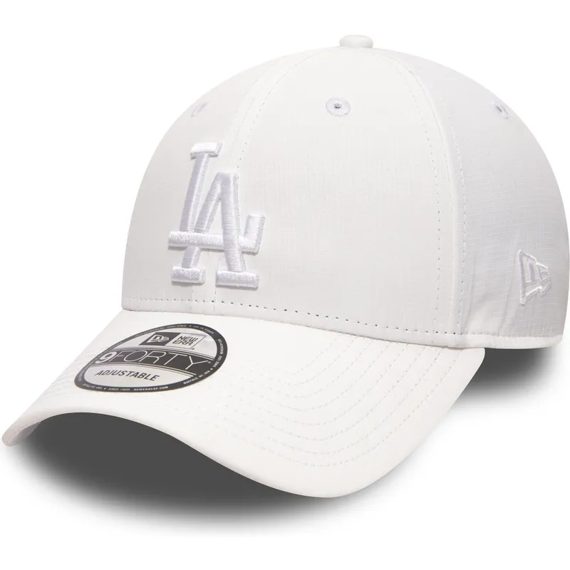 epci-curbata-alb-reglabila-9forty-nano-ripstop-de-los-angeles-dodgers-mlb-de-new-era