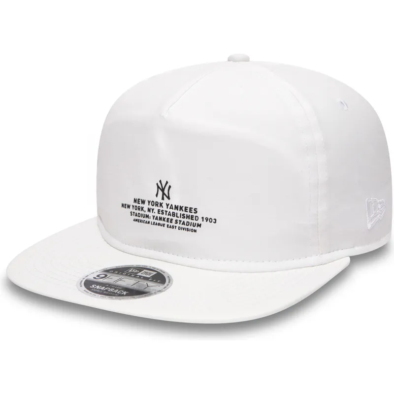 epci-plata-alb-snapback-9fifty-monochrome-script-de-new-york-yankees-mlb-de-new-era