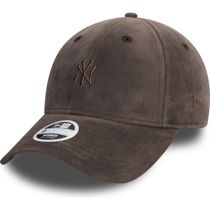 epci-curbata-gri-reglabila-9forty-felt-de-new-york-yankees-mlb-de-new-era