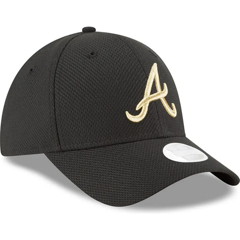 epci-curbata-negru-reglabila-9forty-sport-de-atlanta-braves-mlb-de-new-era