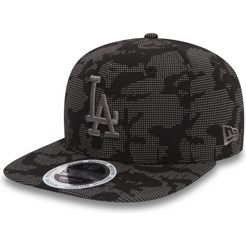 epci-plata-negru-snapback-9fifty-night-time-reflective-de-los-angeles-dodgers-mlb-de-new-era