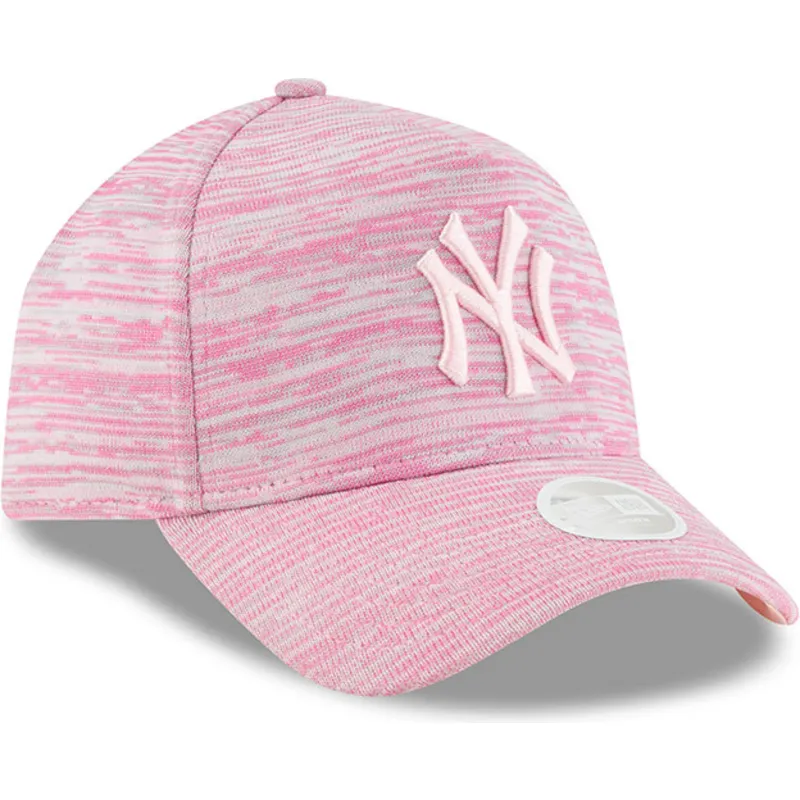 epci-curbata-roz-snapback-ajustable-9forty-a-frame-engineered-fit-de-new-york-yankees-mlb-de-new-era