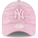 epci-curbata-roz-snapback-ajustable-9forty-a-frame-engineered-fit-de-new-york-yankees-mlb-de-new-era