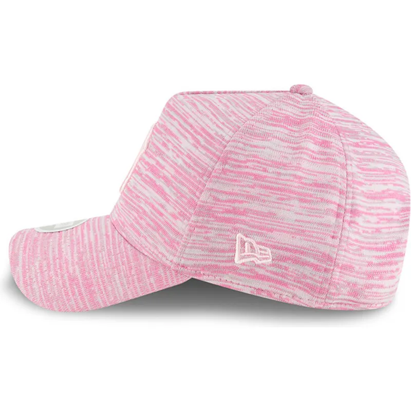 epci-curbata-roz-snapback-ajustable-9forty-a-frame-engineered-fit-de-new-york-yankees-mlb-de-new-era