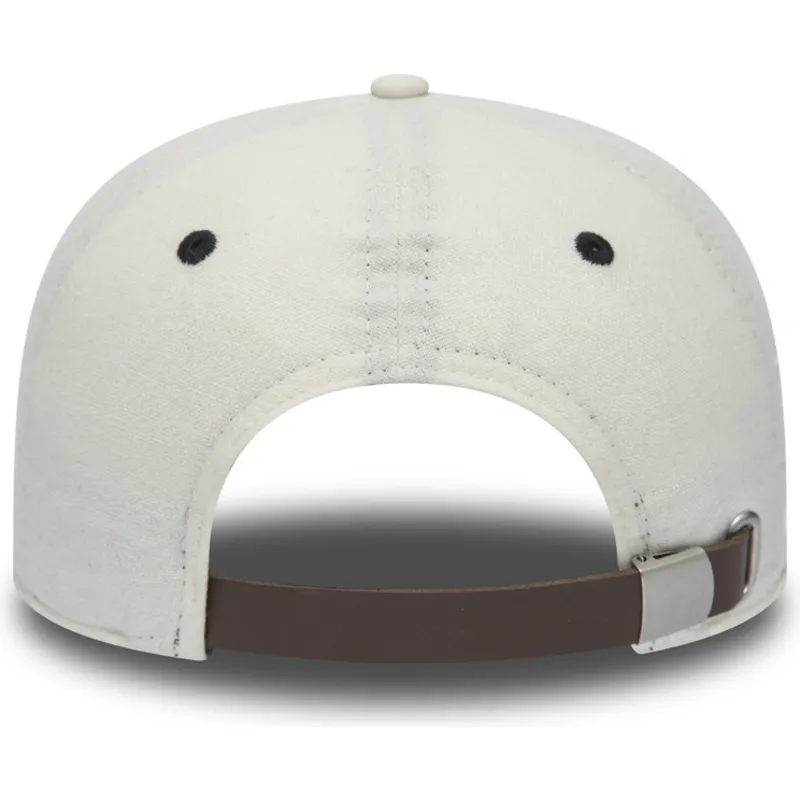 epci-plata-alb-reglabila-9fifty-low-profile-flannel-de-cleveland-indians-mlb-de-new-era