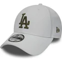 epci-curbata-alb-reglabila-9forty-diamond-era-de-los-angeles-dodgers-mlb-de-new-era