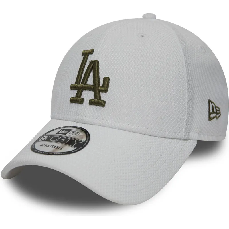 epci-curbata-alb-reglabila-9forty-diamond-era-de-los-angeles-dodgers-mlb-de-new-era