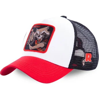 epci-curbata-alb-snapback-roc2-rocket-raccoon-marvel-comics-de-capslab