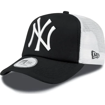 cap-curbata-black-snapback-clean-a-frame-de-new-york-yankees-mlb-de-new-era