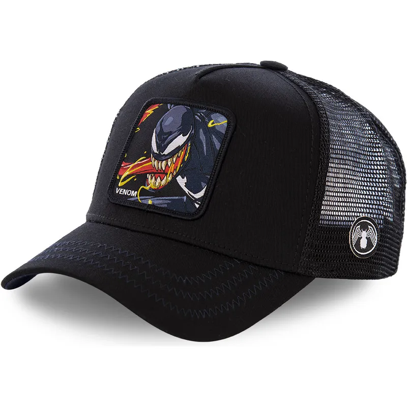 epci-curbata-negru-snapback-ven2-venom-marvel-comics-de-capslab