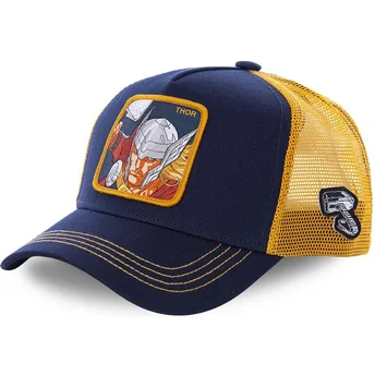 casquette-trucker-bleue-marine-et-jaune-thor-tho1-marvel-comics-capslab