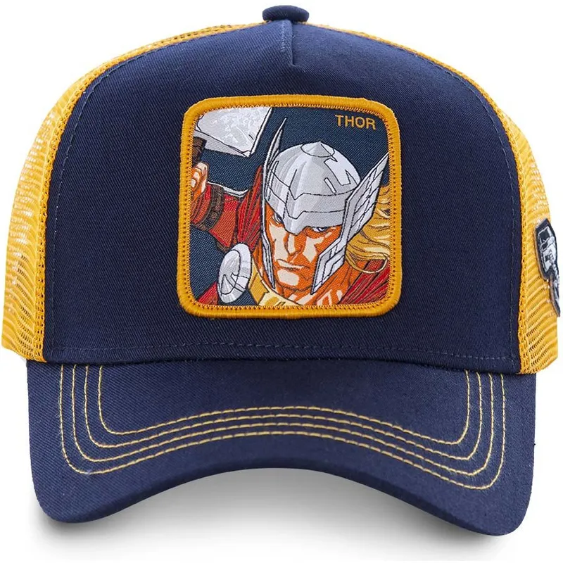epci-curbata-bleumarin-snapback-tho1-thor-marvel-comics-de-capslab