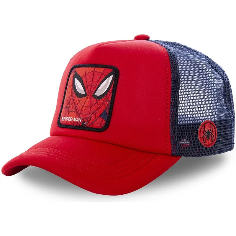 epci-curbata-rou-snapback-spi4m-spider-man-marvel-comics-de-capslab