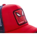 epci-curbata-rou-snapback-spi4m-spider-man-marvel-comics-de-capslab