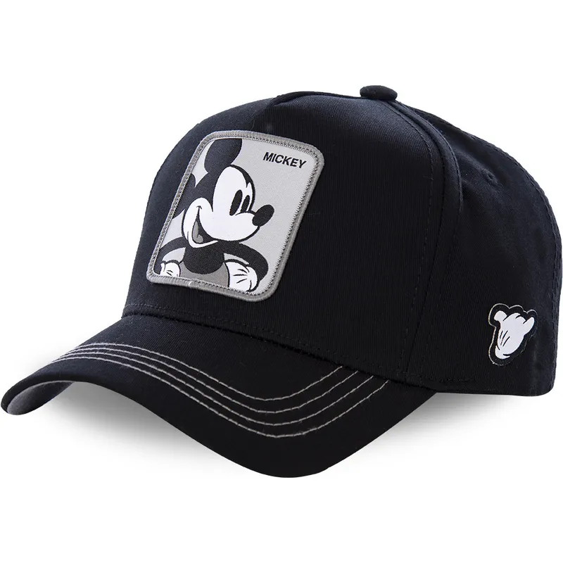epci-curbata-negru-snapback-mic3-mickey-mouse-disney-de-capslab