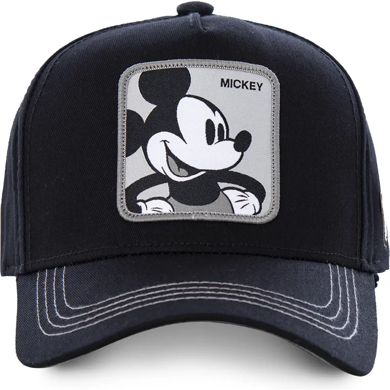 epci-curbata-negru-snapback-mic3-mickey-mouse-disney-de-capslab