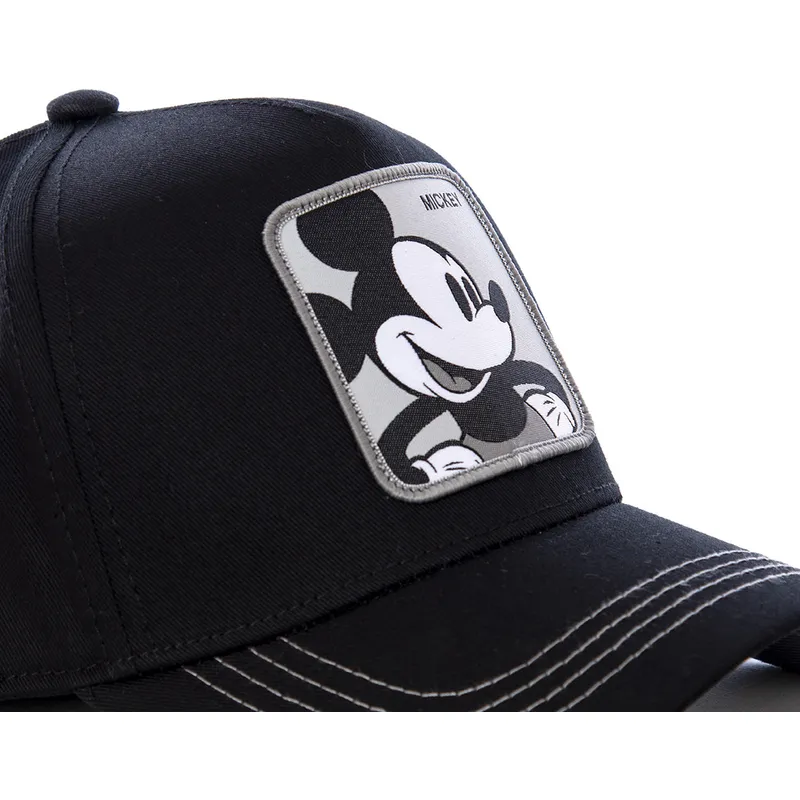 epci-curbata-negru-snapback-mic3-mickey-mouse-disney-de-capslab
