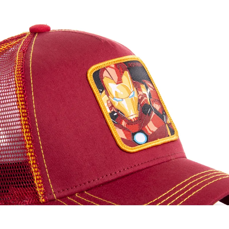 epci-curbata-rou-snapback-iro1-iron-man-marvel-comics-de-capslab