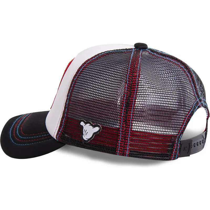 epci-curbata-alb-snapback-floatin-flo2m-mickey-mouse-disney-de-capslab