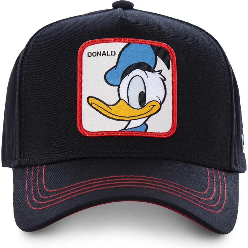 epci-curbata-negru-snapback-duc3-donald-duck-disney-de-capslab