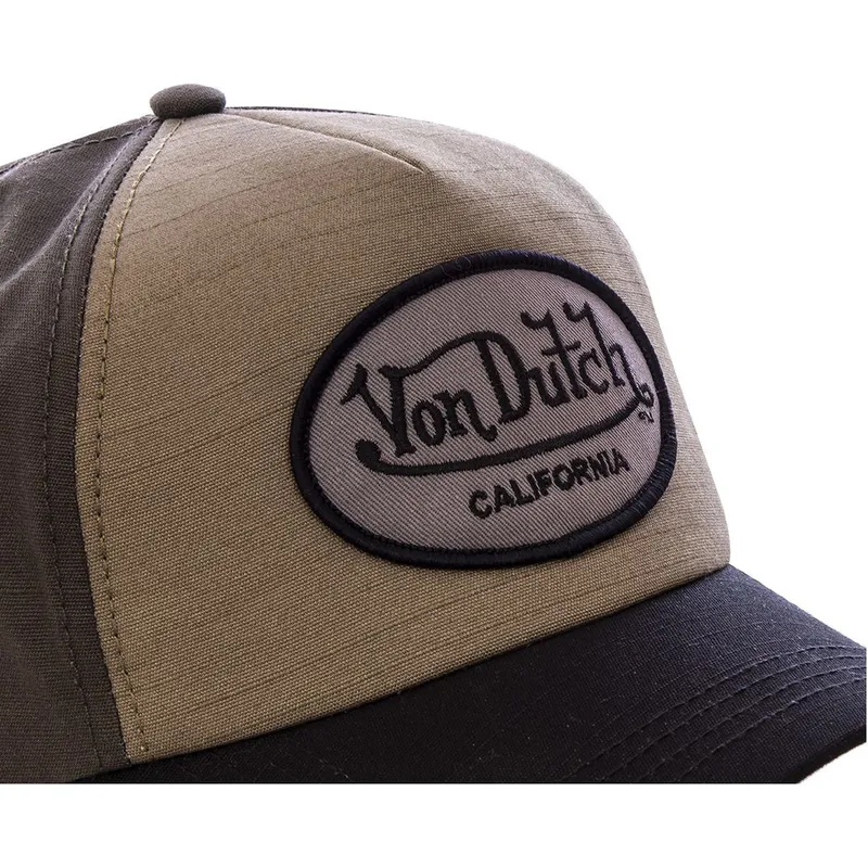 cappellino-verde-snapback-con-visiera-curva-toi3-di-von-dutch