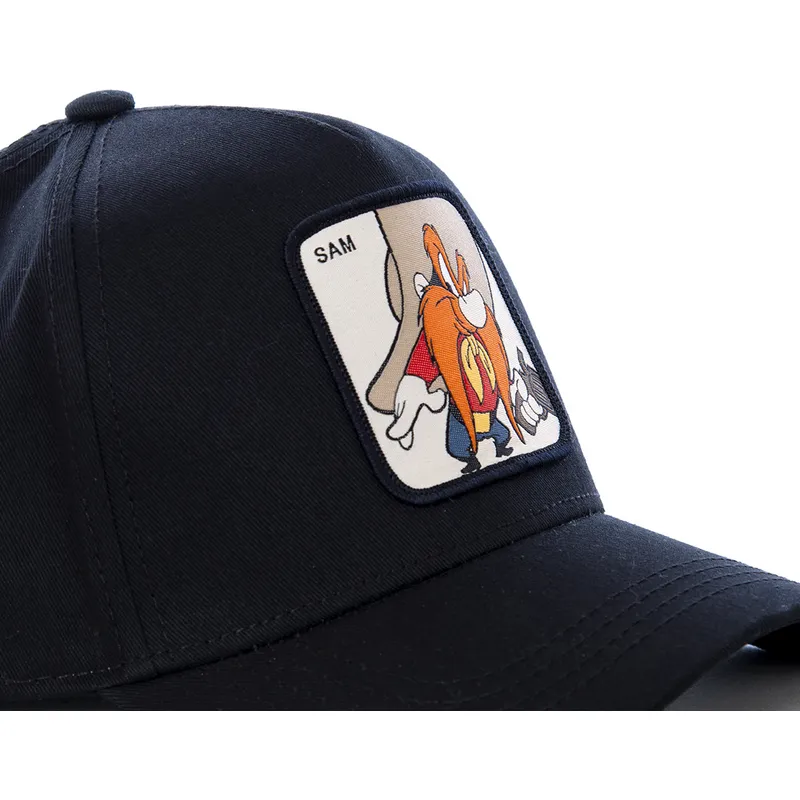 epci-curbata-negru-snapback-sam3-sam-mustacios-looney-tunes-de-capslab