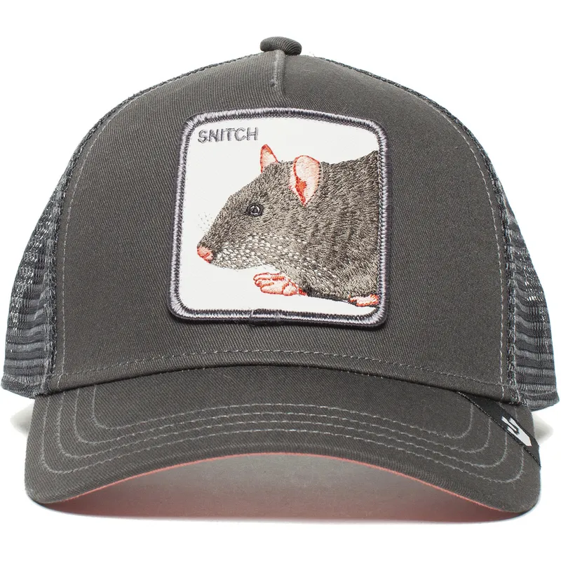 epci-curbata-gri-snapback-shhhhh-the-farm-de-goorin-bros