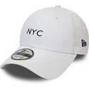 epci-curbata-alb-reglabila-9forty-seasonal-nyc-de-new-era