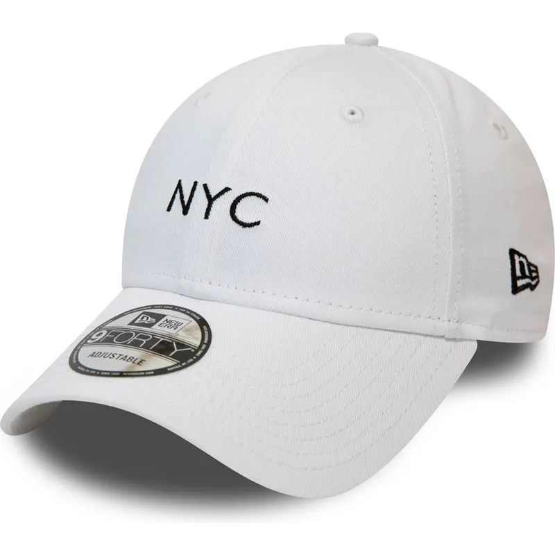 epci-curbata-alb-reglabila-9forty-seasonal-nyc-de-new-era
