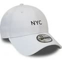 epci-curbata-alb-reglabila-9forty-seasonal-nyc-de-new-era