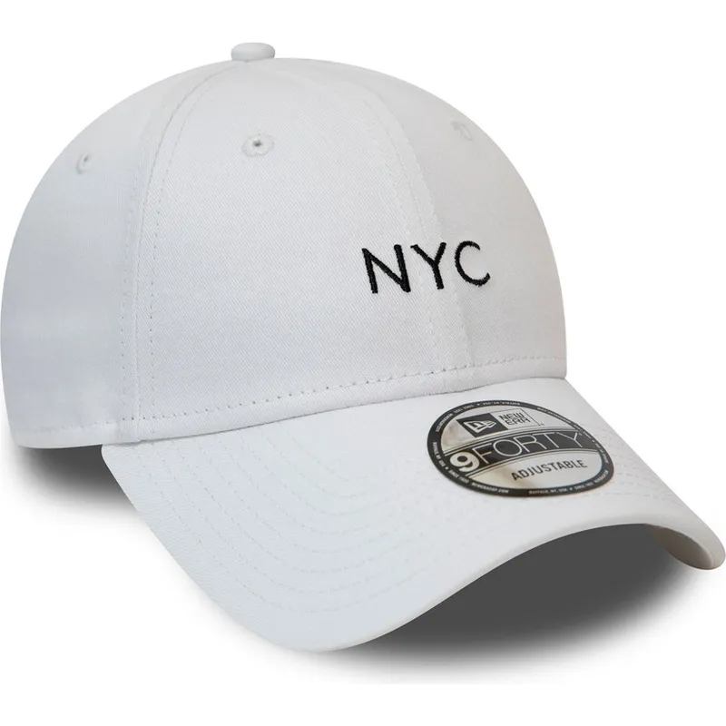 epci-curbata-alb-reglabila-9forty-seasonal-nyc-de-new-era