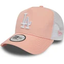 epci-curbata-roz-snapback-league-essential-a-frame-de-los-angeles-dodgers-mlb-de-new-era
