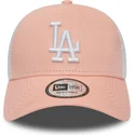 epci-curbata-roz-snapback-league-essential-a-frame-de-los-angeles-dodgers-mlb-de-new-era